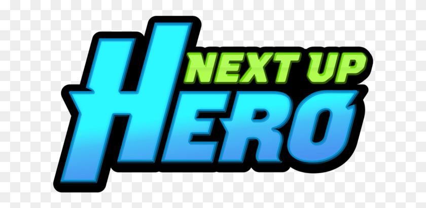 634x351 Next Up Hero Coming To Switch Xbox One And Ps4 Next Up Hero Logo, Text, Alphabet, Word HD PNG Download