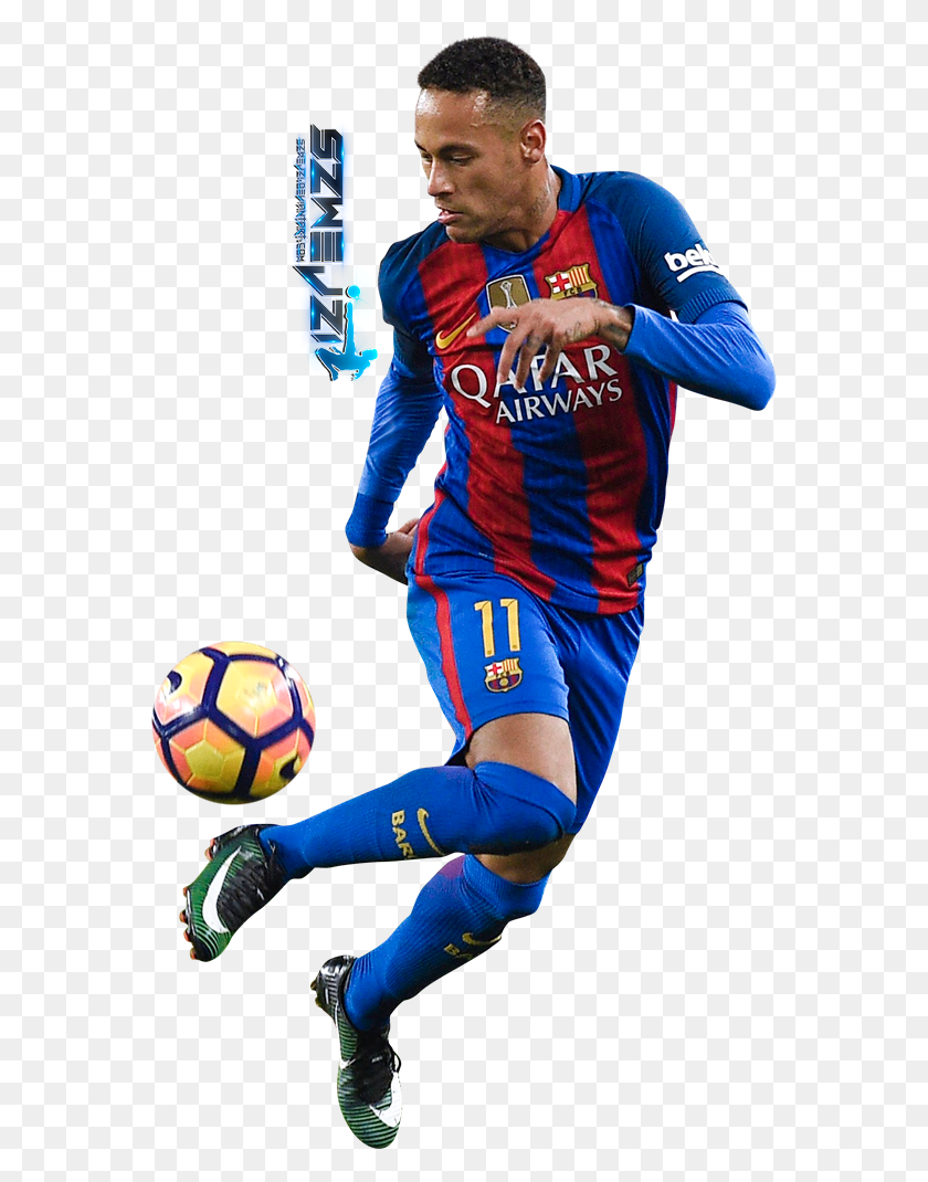 567x1010 Neymar Barcelona 2017, Esfera, Balón De Fútbol, ​​Balón Hd Png
