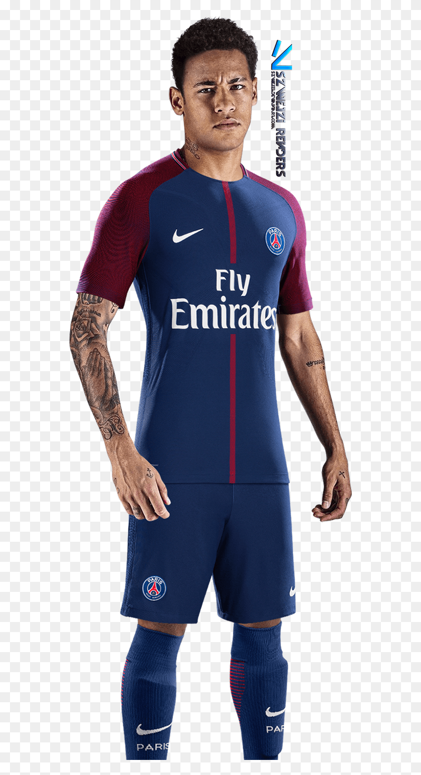 565x1485 Neymar Paris Saint Germain, Skin, Clothing, Apparel HD PNG Download