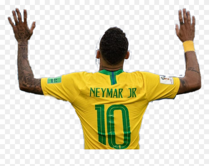 1024x799 Neymar Sticker Neymar Brasil, Clothing, Apparel, Person HD PNG Download