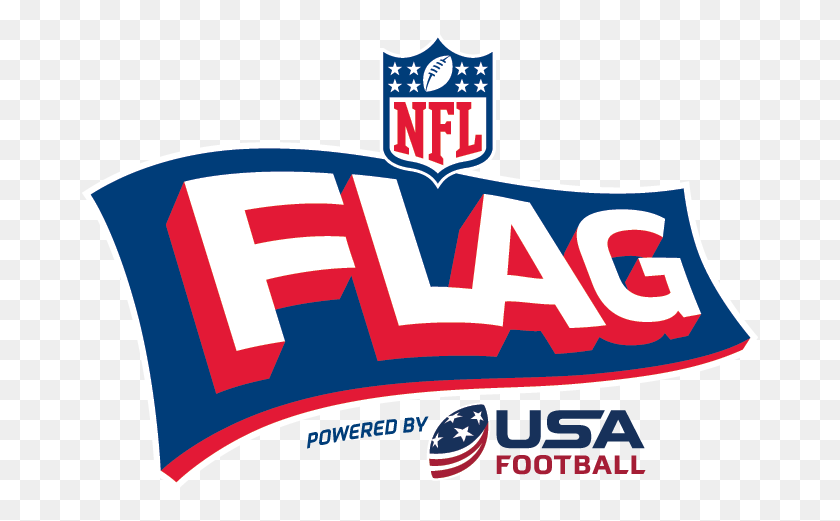 676x461 Nfl Flag Football Logo, Label, Text, Symbol HD PNG Download