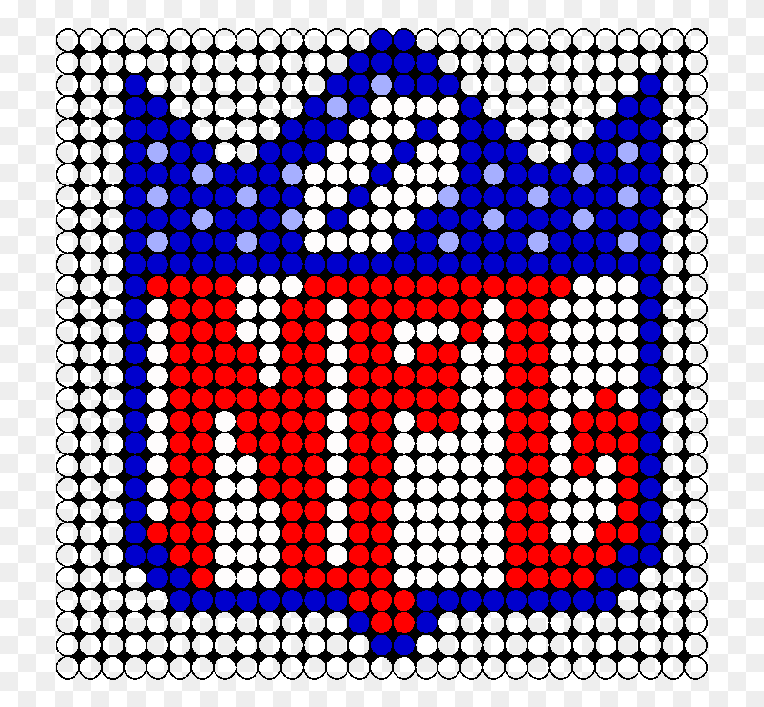 717x718 Nfl Logo Perler Bead Pattern Bead Sprite Perler Beads Patterns Football, Rug HD PNG Download