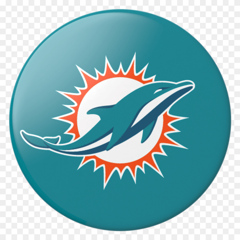 823x823 Nfl Miami Dolphins Logo, Symbol, Trademark, Label HD PNG Download