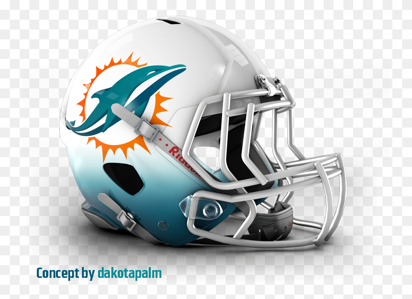 751x549 Nfl Miami Dolphins Vsr4 Authentic Helmet Gopher Football New Helmet, Одежда, Одежда, Футбольный Шлем Png Скачать