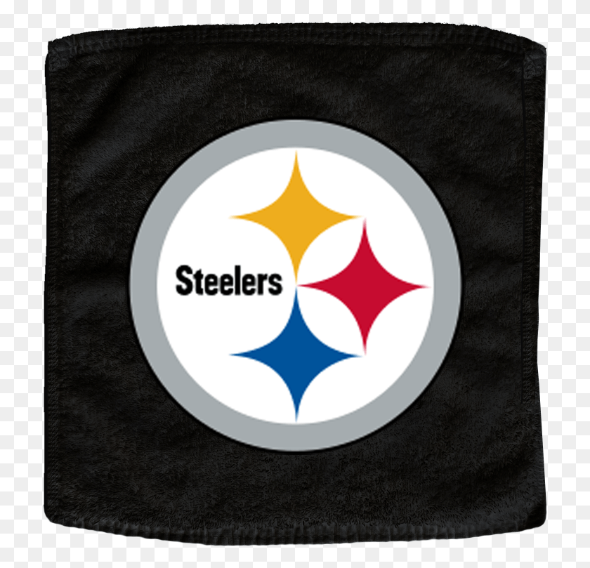 720x749 Nfl Pittsburgh Steelers Football Rally Towel Pittsburgh Steelers Logo Clipart, Symbol, Rug, Trademark HD PNG Download
