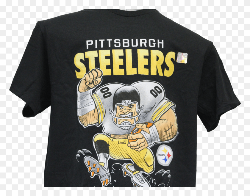 2176x1673 Nfl Pittsburgh Steelers Nfl Team Apparel Tee Shirt Cartoon HD PNG Download