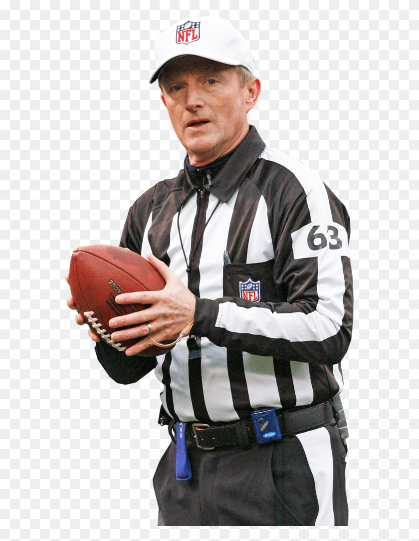 581x1024 Nfl Ref American Football Referee, Clothing, Person, People HD PNG Download
