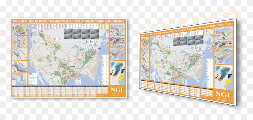 948x413 Ngi Natural Gas Wall Map, Diagram, Plot, Atlas Descargar Hd Png