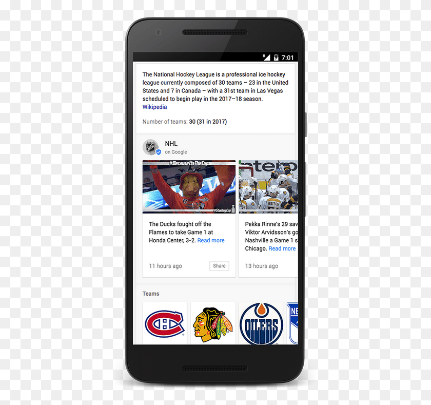 393x729 Nhl Smartphone, Phone, Electronics, Mobile Phone HD PNG Download