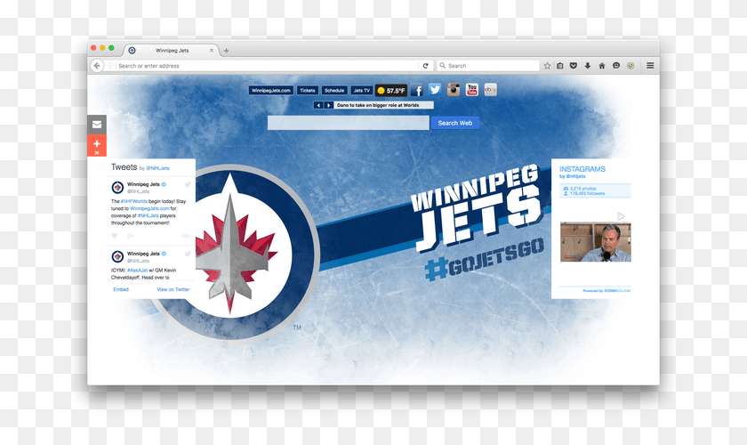 693x440 Nhl Winnipeg Jets New Tabby Brand Thunder Llc Winnipeg Jets Logo 2011, Person, Human, File HD PNG Download