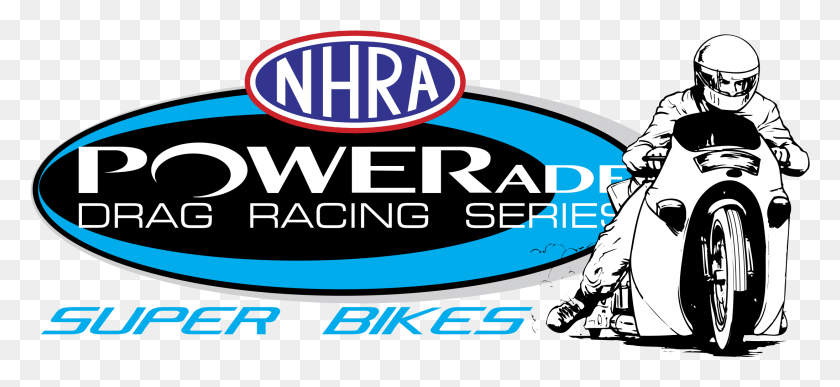 2191x921 Nhra Powerade Super Bikes Logo Transparent Powerade Nhra, Helmet, Clothing, Apparel HD PNG Download