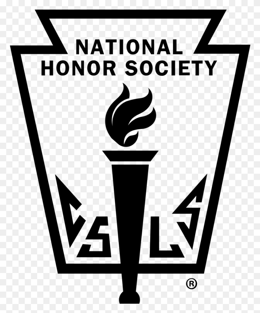 842x1025 Nhs Logo National Honor Society Logo, Grey, World Of Warcraft Hd Png