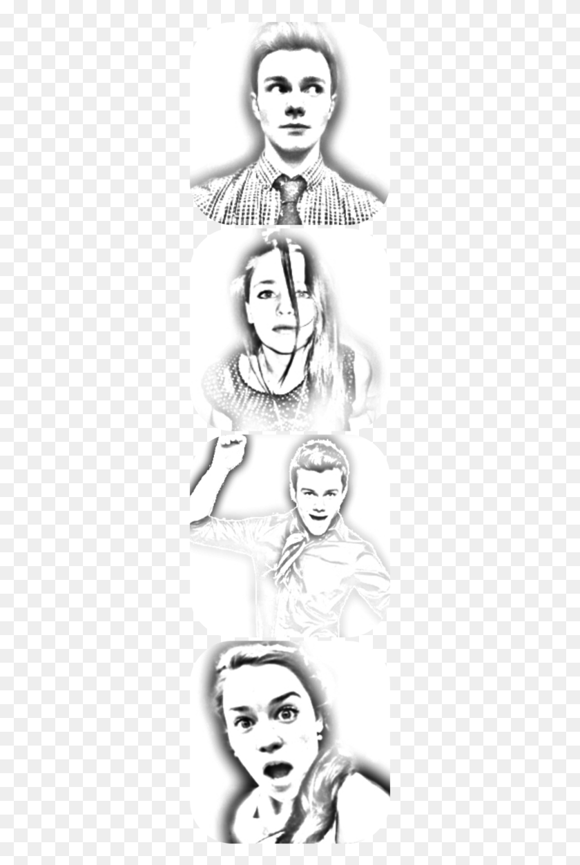 293x1193 Nic From Sketch, Person, Human, Face HD PNG Download