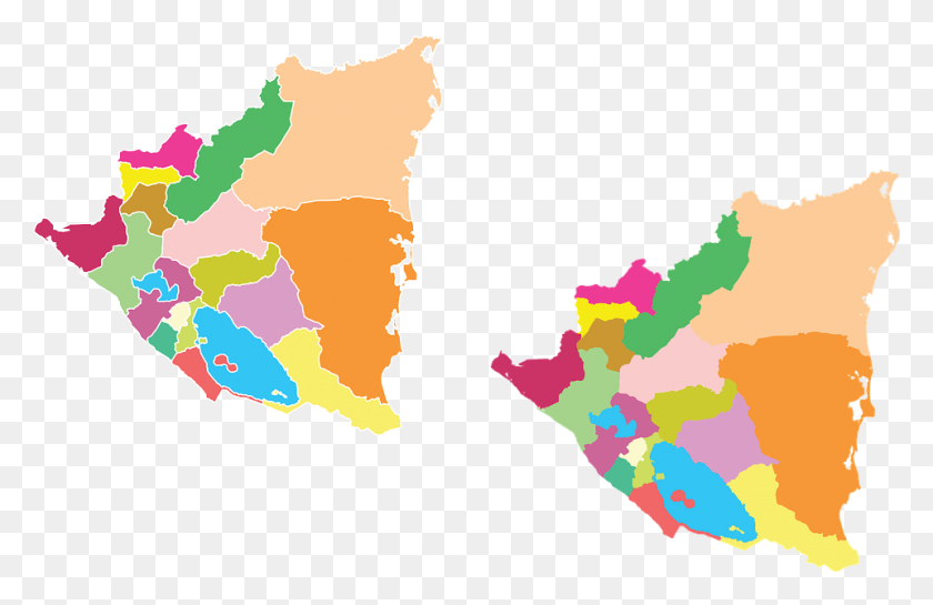 960x598 Mapa De Nicaragua, Managua, Geografía, Mapa, Nicaragua, Mapa Hd Png.