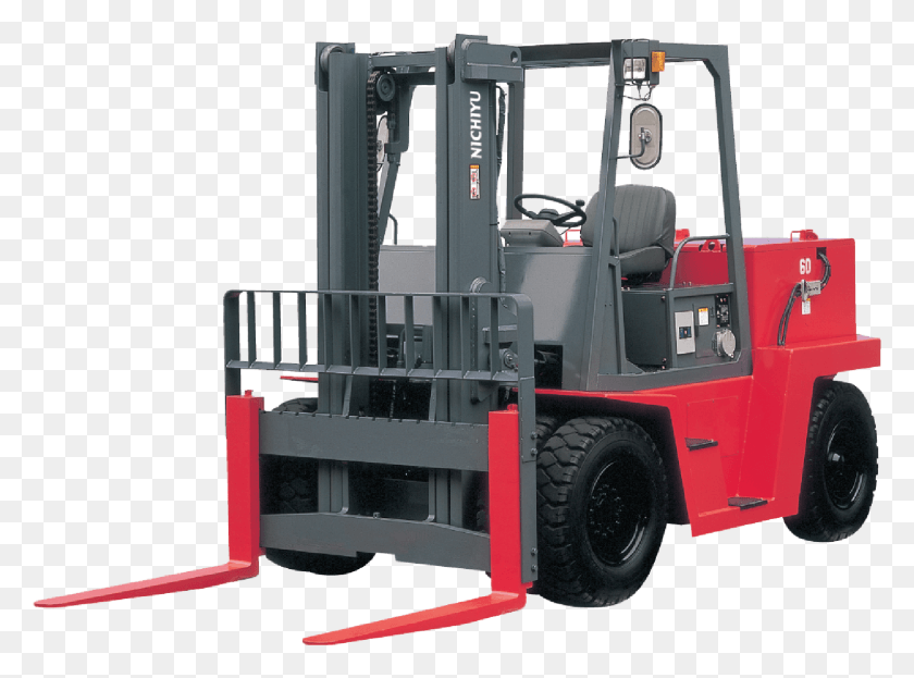 1526x1102 Nichiyu Forklift Fb50 Fb80 4.5 T Diesel Forklift, Fire Truck, Truck, Vehicle HD PNG Download