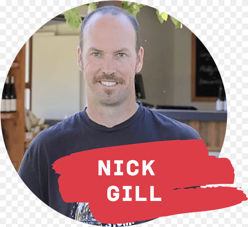 Nick Gill Wine Seminar Photo Caption, T-shirt, Clothing, Face, Head Sticker PNG