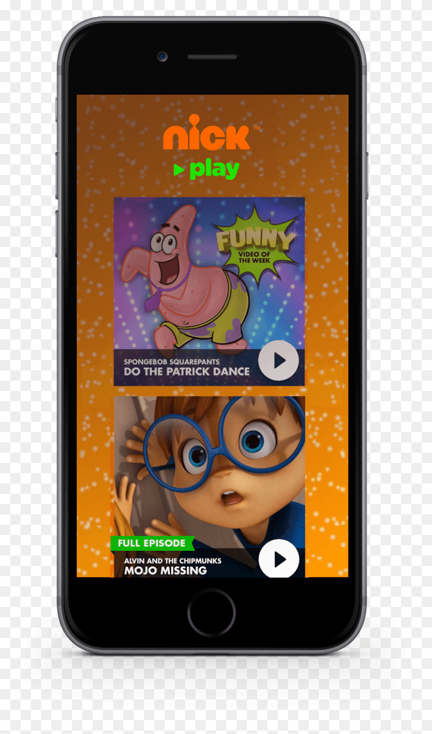 806x1413 Descargar Png Nickelodeon International Plex App Viacom Play Plex Png