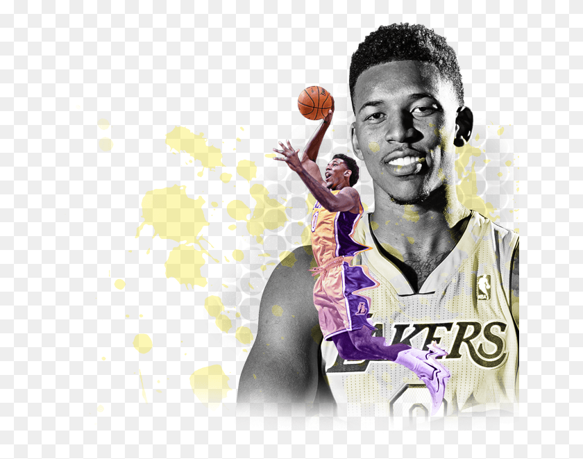 656x601 Nick Young Background Lakers Nick Young, Person, Human, People HD PNG Download