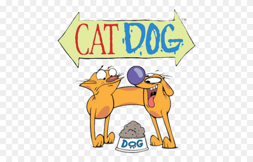 459x480 Nickelodeon Catdog, Text, Advertisement, Poster HD PNG Download