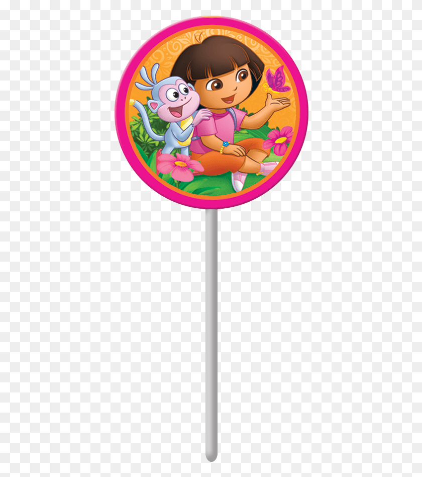 388x888 Descargar Png / Nickelodeon Dora Mochila, Comida, Lollipop, Candy Hd Png