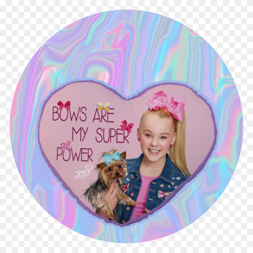 1024x1024 Nickelodeon Jojo Siwa Bows Are My Super Power Throw Jojo Siwa Bows Are My Superpower, Person, Human, Dog HD PNG Download