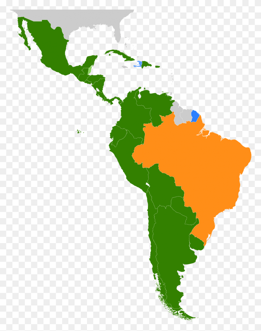 967x1243 Nickelodeon Latin America Cooks Up New Original Series Languages Of Latin America, Map, Diagram, Plot HD PNG Download
