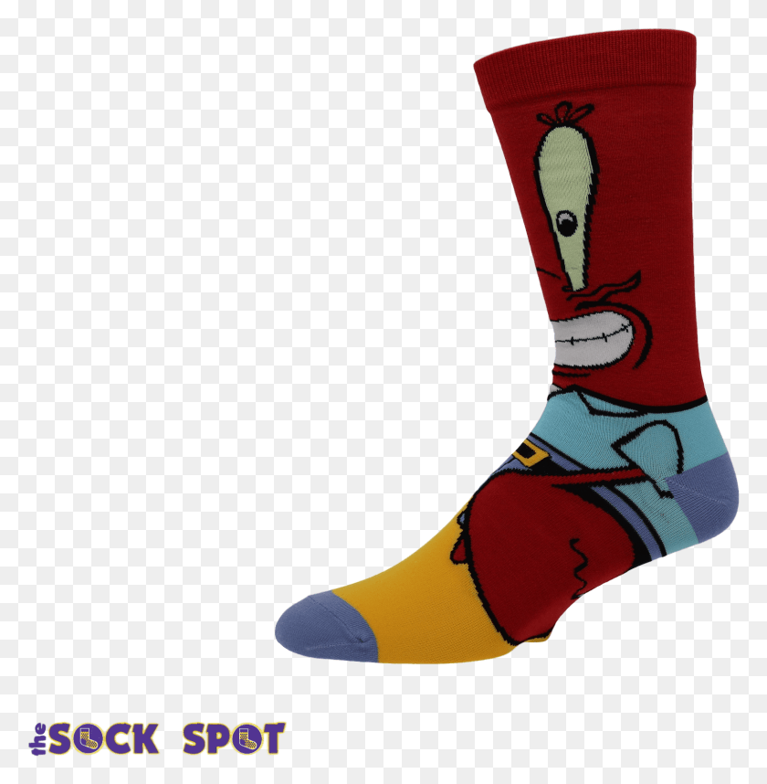 1597x1635 Nickelodeon Spongebob Squarepants Mr Sock, Clothing, Apparel, Shoe HD PNG Download