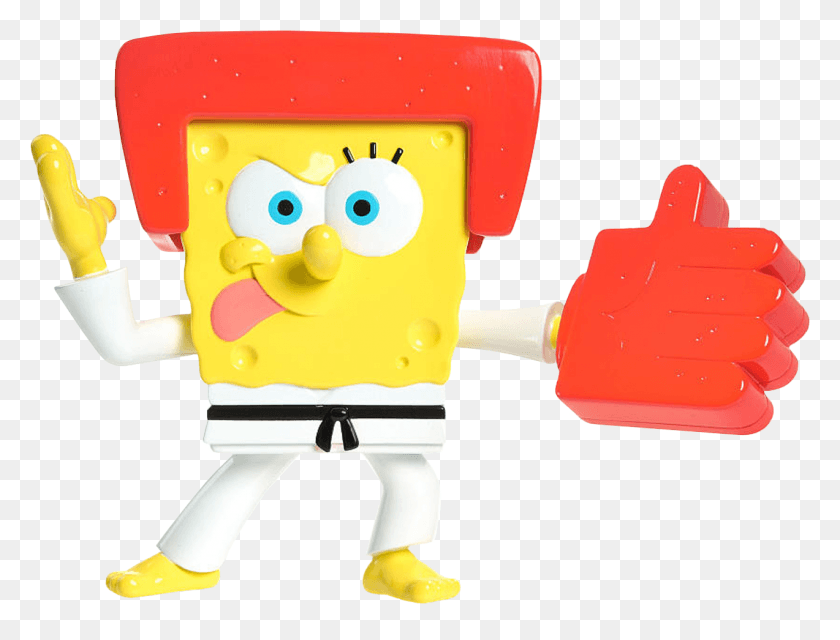 1273x948 Nickelodeon Spongebob Squarepants Spongebob Karate Chopper, Toy HD PNG Download