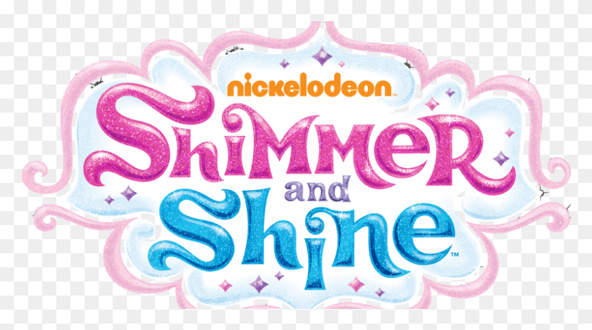 799x419 Nickelodeon Usa Para Estrenar Shimmer And Shine El Lunes Shimmer And Shine Logotipos, Texto, Palabra, Alfabeto Hd Png