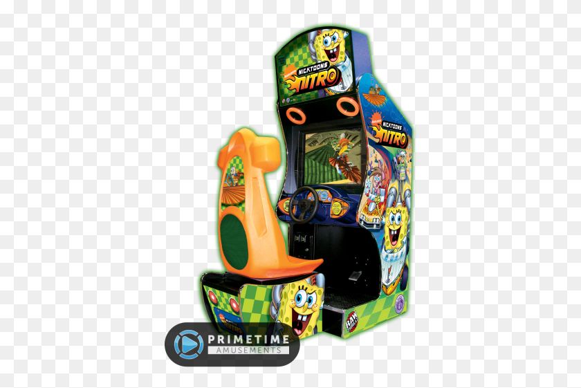 366x501 Descargar Png / Nicktoons Nitro Arcade Game Nickelodeon Racing Arcade Game, Máquina De Juego De Arcade, Toy Hd Png