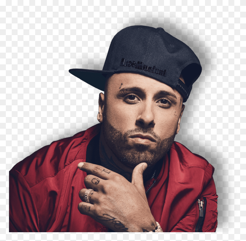 1064x1043 Nicky Jam Feliz, Clothing, Apparel, Person HD PNG Download