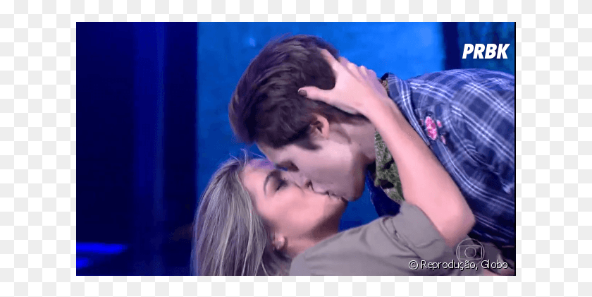 625x361 Nicolas Prattes Explica Beijo Em No Nicolas Prattes E Bailarina Do Faustao, Person, Human, Kissing HD PNG Download