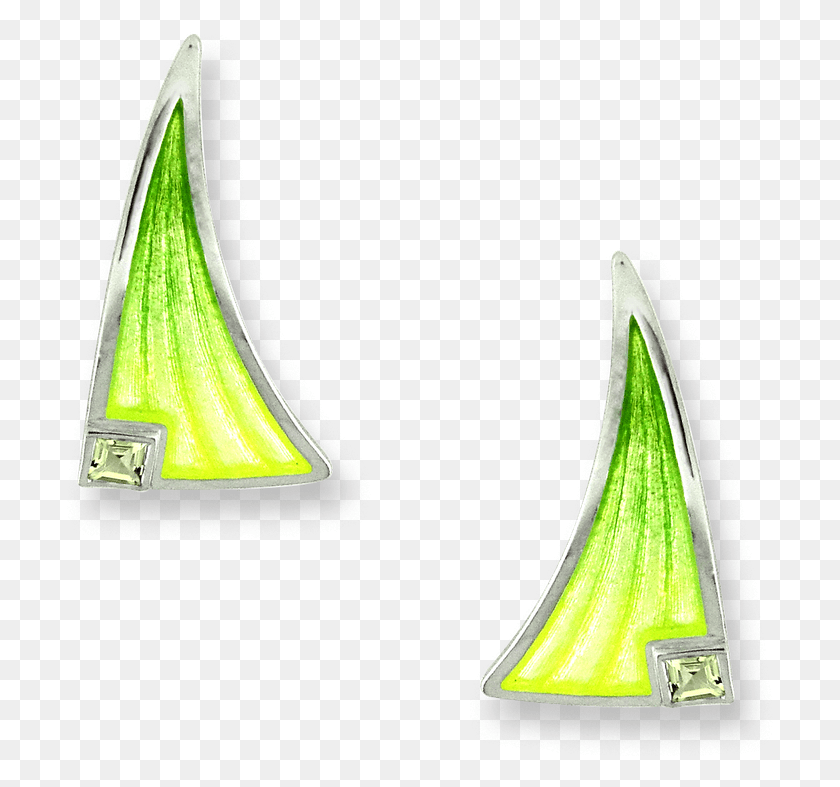 709x727 Nicole Barr Designs Sterling Silver Meadowgrasses Stud Sail, Triangle, Metropolis, City HD PNG Download