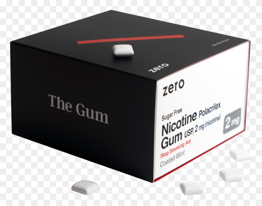 802x617 Nicotine Gum Box, Carton, Cardboard, Adapter HD PNG Download