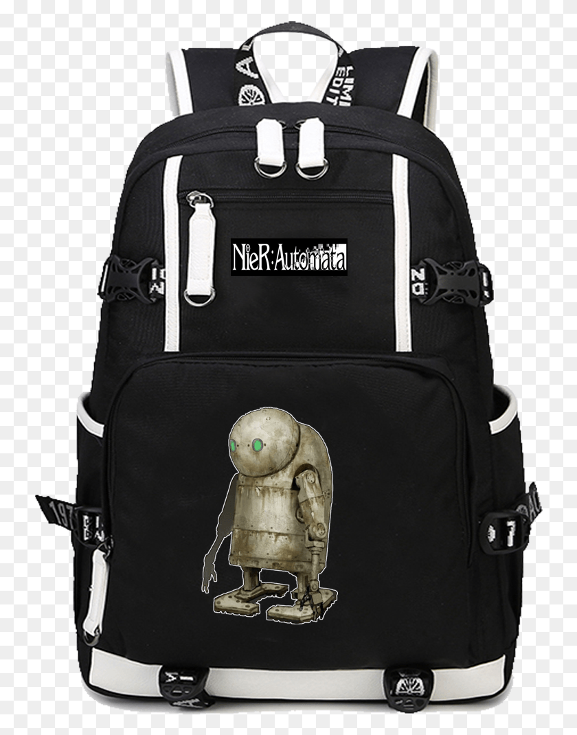 740x1010 Nier Automata Backpack School Bags Unisex Bags Tour Final Fantasy Backpack, Bag HD PNG Download