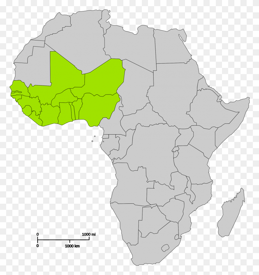 1899x2025 Descargar Png / Mapa De África Png