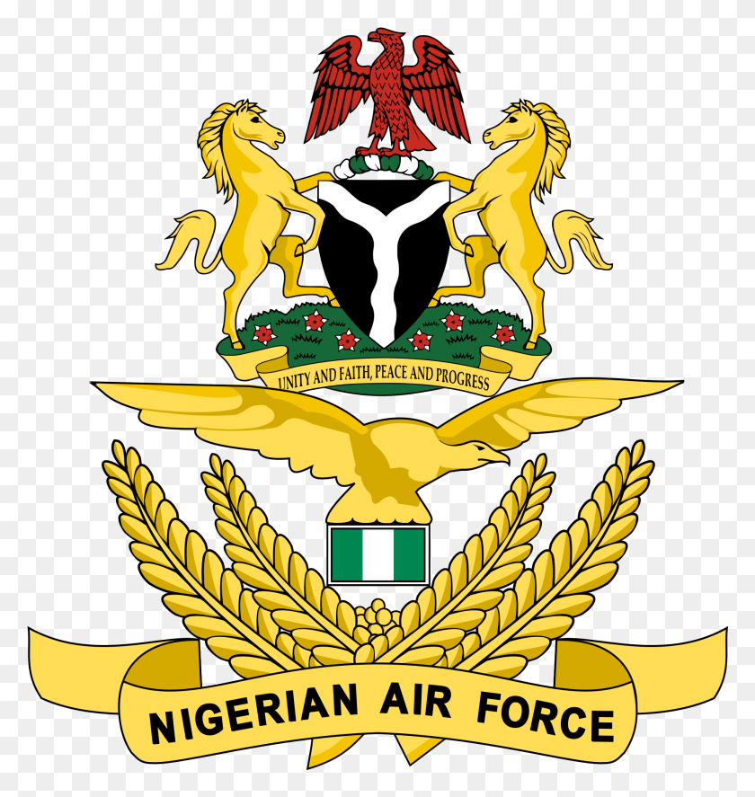 1828x1939 Nigerian Air Force Wikipedia Nigeria Air Force Logo, Symbol, Trademark, Badge HD PNG Download