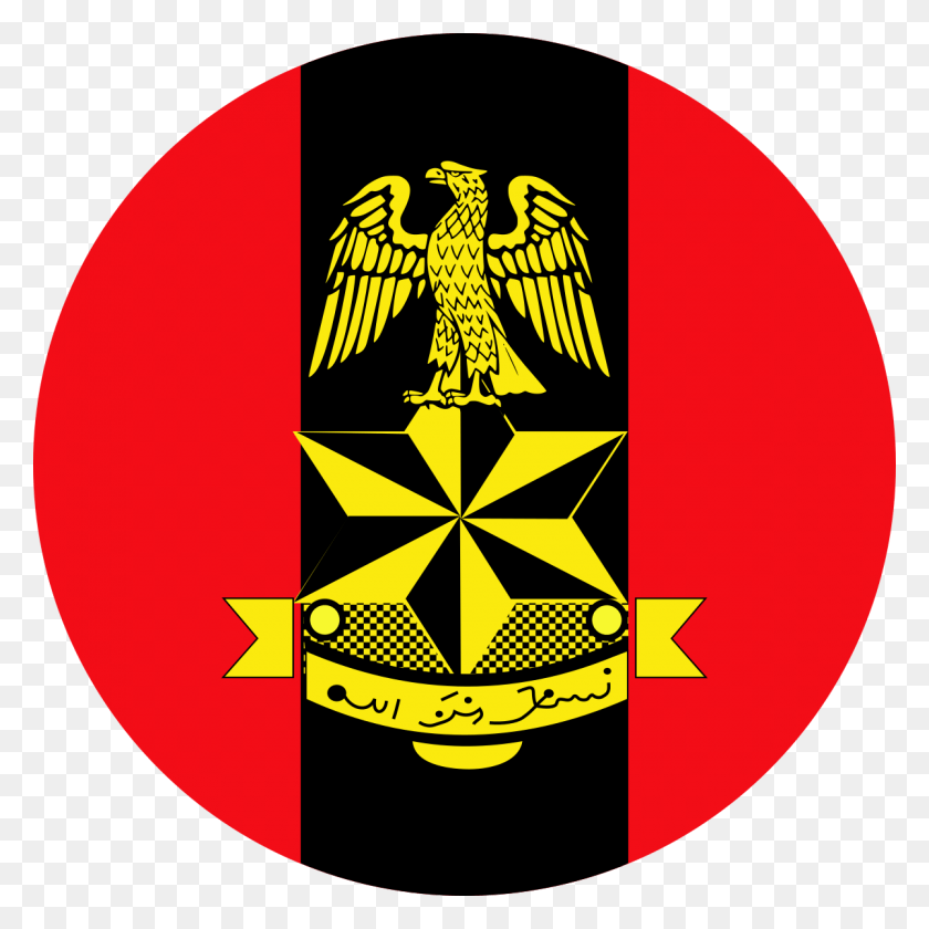 1200x1200 Логотип Нигерийской Армии, Символ, Товарный Знак, Этикетка Hd Png Скачать