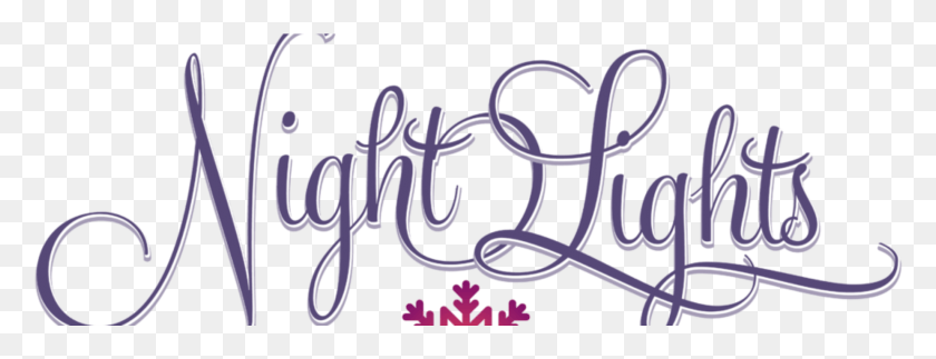1851x626 Night Lights In The Garden Calligraphy, Text, Alphabet, Label HD PNG Download