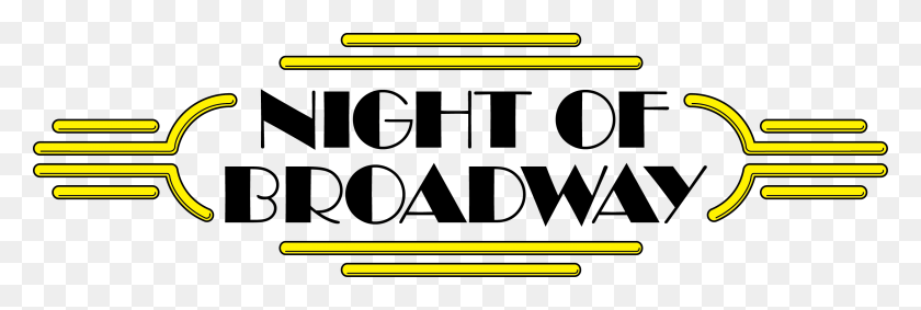 2966x850 Night Of Broadway Tickets, Label, Text, Outdoors HD PNG Download