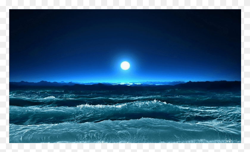 1001x577 Night Stormy Sea Ocean Waves Facebook Cover, Nature, Outdoors, Water HD PNG Download