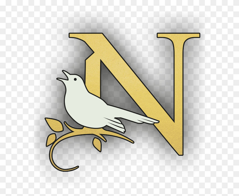 634x627 Nightingale On The Green Logo European Swallow, Bird, Animal, Text HD PNG Download