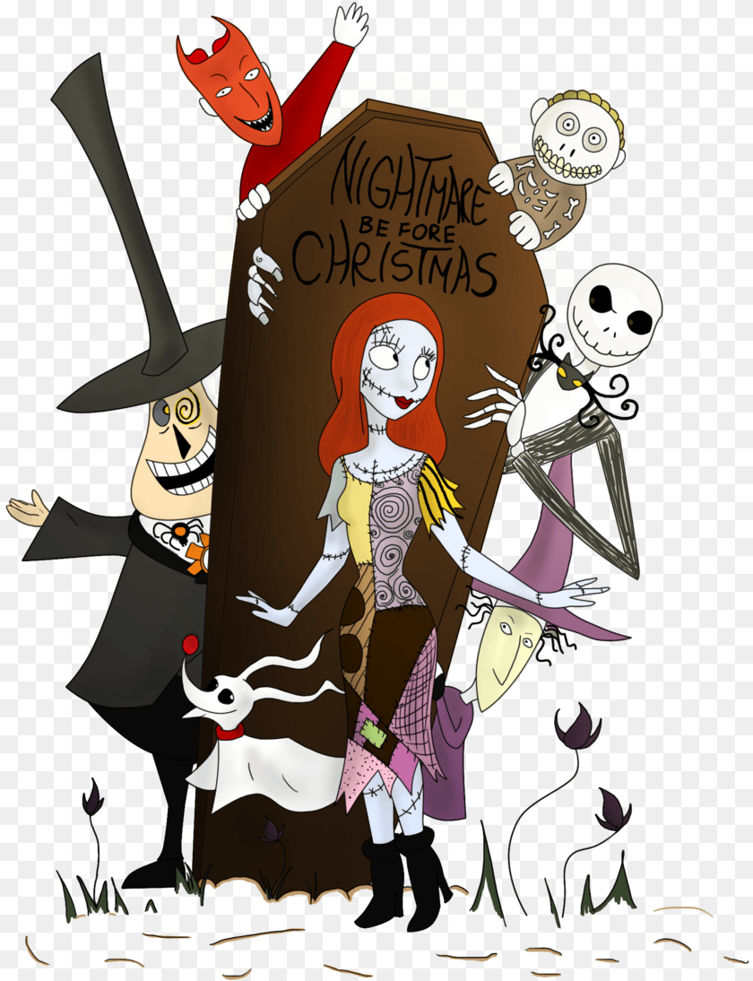 831x1094 Nightmare Before Christmas Clipart Nightmare Before Nightmare Before Christmas, Book, Comics, Publication, Adult PNG