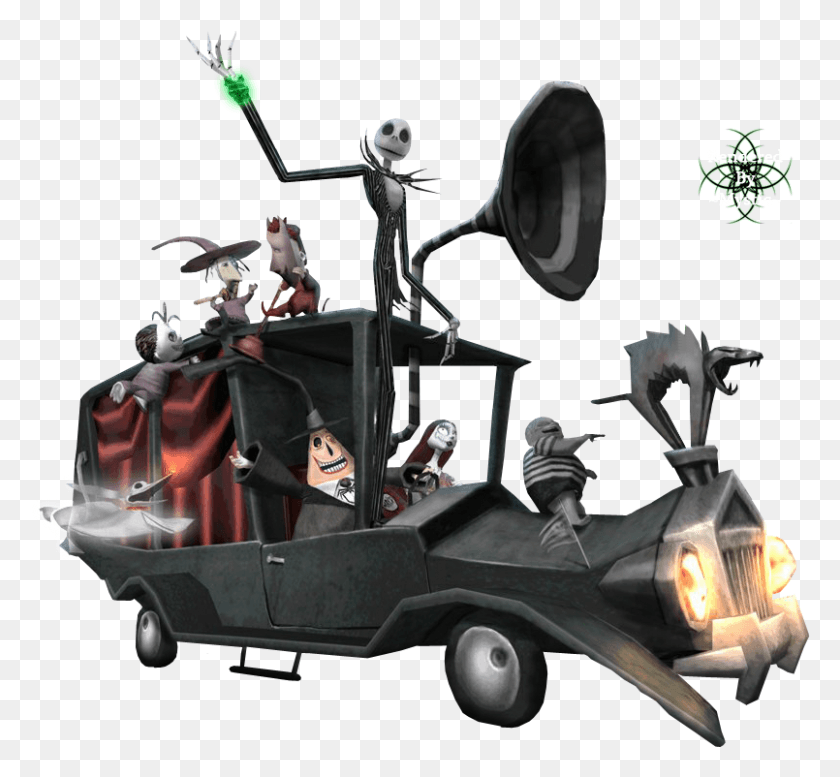 805x740 Nightmare Before Christmas The Nightmare Before Christmas, Transportation, Vehicle, Lawn Mower HD PNG Download