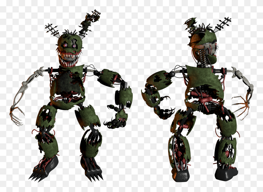 2840x2028 Nightmare Springtrap Model I Ve Made Would Like Fan Made Springtrap Model, Robot HD PNG Download