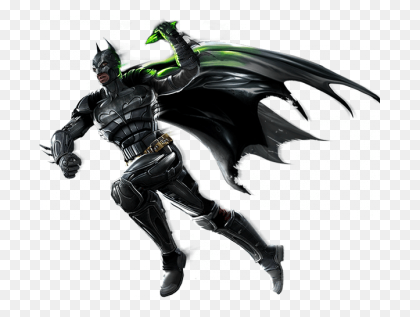 681x574 Nightwing Clipart Transparente Batman Kryptonita Traje Injusticia, Persona, Humano, Dragón Hd Png