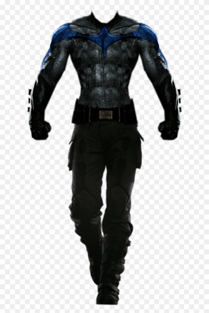 628x1195 Nightwing Sticker Nightwing Red Suit Live Action, Clothing, Apparel, Person HD PNG Download