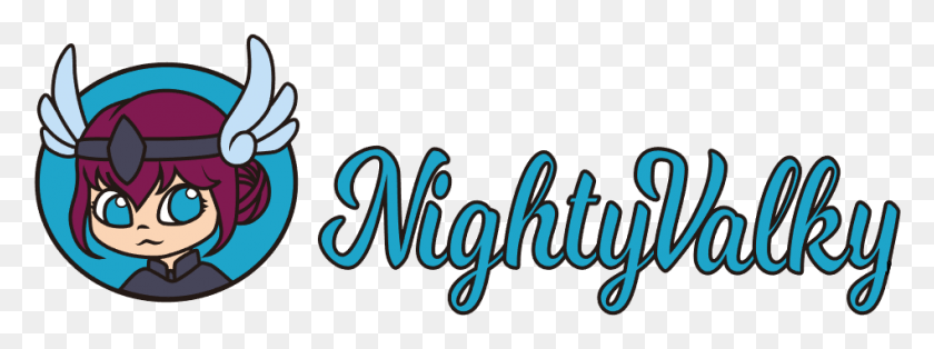 948x309 Nighty Valky, Text, Alphabet, Word HD PNG Download