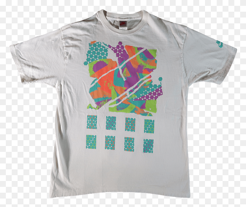 815x679 Nike Abstract Painting Active Shirt, Clothing, Apparel, T-Shirt Descargar Hd Png