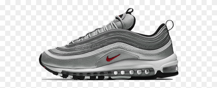 542x284 Nike Air Max 97 Og Qs Silver Bullet Uk True Ddmmyyyy Most Popular Nike Shoes 2018, Shoe, Footwear, Clothing HD PNG Download